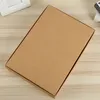 Large Kraft paper packaging box towel bath towel gift box kraft paper packaging box With Window 38*27*7.5cm LX2541