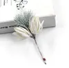 Simulerad blomma bukett Fake växt DIY Heminredning Bröllopsplats Skott 30st / Lot Y52