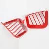 Dashboard Side Vent Decorative Bows Red For Jeep Wrangler JL Factory Outlet High Quatlity Auto Internal Accessories