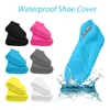 Waterproof Shoe Cover Silicone Material Shoes Protectors Rain Boots Silicon Protect For Boots Outdoor Rainy Days Women MenG12222130