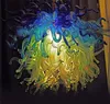 Lamp Living Room Blown Chandeliers Italian Glass Pendant Lamps for Christmas Decoration LED Light Source