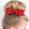 Paillettes Brillant Paillettes Grand Bowknot Barrette Épingle À Cheveux Pince À Cheveux Fille Style Accessoires Twinkle Paillette Hairgrip Mode Chapeaux