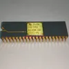 Processore Z80. 8400 W, circuiti integrati Chip microprocessore a 8 bit con superficie in oro. Doppio circuito integrato in ceramica a 40 pin in linea, chip vintage AUCDIP40