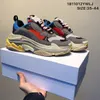 2019 Luxus-Plattform Ace 17FW Männer Frauen Triple S Gym Rot Blau Triple Black Low Old Dad Vintage Freizeitschuhe Triple-S Sneakers