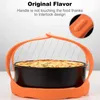 Pressure Cooker Sling Silicone Steamer Egg Boiler Handle Grip Pad Lifter Basket Multi Function Heat Resistant Bakeware Kitchen Tools