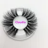 Hot Style 25MM 3D Mink Eyelashes Long Dramatic 100% Mink Eyelash Makeup 5d Mink Eyelashes Thick Long False Eyelashes Eyelash Extension