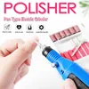 Kör Gemi UV Lambası LED Kuru Polygel Tırnak Kiti Nail Art Matkap Manikür Seti Akrilik