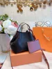 New Genuine Leather Handbag 2020 Carry Shoulder Bucket Bags Women Woman Inclined Across The Bag Purses Girls Totes A Designer Shou275B