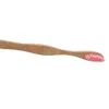 Cojue Doğal Bambu Diş Fırçası Yumuşak Çevre dostu Malzeme Bambu Saplı Ağız Bakımı Toothbrus Seyahat Fırçası Ahşap Renk