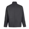 Mężczyźni Vintage Kurtka wojskowa Gothic Wojskowa Kurtka Haftowane Przyciski Solid Color Top Retro Uniform Cardigan Outerwear