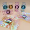 CRYSTAL CANDY WRAPPER EYFRASS FALL för 25 mm fransar 3D Mink Strips Bomb Eye Lashes Drop fdshine8369867