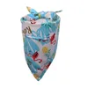 Cachorro de estimação Gato Pescoço Lenço Bandana Gravata de Algodão Xadrez Toalha de Limpeza Para Cão Gato Gatos Acessórios de Higiene yq01213