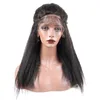 Kinky Yaki reto 13 * 4 lace frontal peruca de cabelo humano