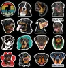 50 pcs Mixte Autocollants De Voiture Rottweiler Chien Animaux Pour Planche À Roulettes Ordinateur Portable Casque Autocollants Pad Vélo Vélo PS4 Ordinateur Portable Réfrigérateur Guitare Pvc Decal