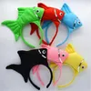 Animal océan mer poisson bandeau enfants adultes garçon fille Cosplay chapeaux fête d'anniversaire cheveux accessoires Halloween noël GB457