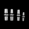 13 Kind Styles Glassadapter Male Female Foges 10mm-14mm, 14mm-12mm, 18mm-12mm Glass Adapter Converter för glasbongs vattenledningar