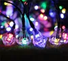 Słoneczne Diamentowe Struny Light Led Fairy Light Outdoor Fence Oświetlenie Ogród Boże Narodzenie Xmas Wedding Party Decor String