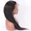 Lace Front Human Hair Wigs for Women Pre Plucked Brazilian Straight Wig with Baby Hair Bleached Knots