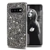 Custodia per cellulare Premium Bling 2 in 1 con strass di lusso con diamanti per iPhone XR XS MAX X 8 7 6 Samsung S10e S10 S10 Plus Nota 9