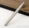 Parker Rollerball Pen Silver Golden Clip pens High Quality Office Writing Stationery Supplies promotion roller ball pen good1942753