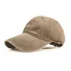 Casual Men Cotton Ball Caps Wash Solid Baseball Cap Vintage Women Girl Adjustable Hats Drop