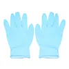 Blue Nitrile Exam Gloves, Free,Latex Rubber Free,Disposable,Non Sterile Gloves Box of 100 Pieces