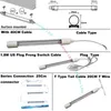 Waterproof IP65 Led Tube Light lamp high bright replacement Led Fluorescent Bulbs Waterproof LED Tubes for Outdoor and Cooler Lighting