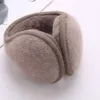 EAR MUFTS DORODZONY UNISEX EARMUFFS Zimowy cieplej Grubaj pluszowy puszysty solidny pałąk na głowę Posmaranka