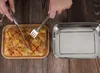 800-ml-Lebensmittelbehälter, Lunchbox mit Bambusdeckel, Bento-Box aus Edelstahl, Holzoberseite, 1-lagiger Lebensmittel-Küchenbehälter, einfach zum Mitnehmen KKA7844