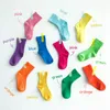 Kinder Socken Baby Jungen Mädchen Baumwolle Strümpfe Sommer Atmungs Candy Farbe Knie Hohe Socken Im Freien Sport Unisex Ankle Socken AYP669