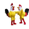2018 Hot nouveau costume de mascotte de poulet pour adulte déguisement fête Halloween coq Costume livraison gratuite