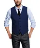 Green Groom Vests 2020 wool herringbone groom vest Five Button Pockets Men039s Suit Vests Slim Fit Men039s Dress Vests Weddi4794937