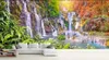 classic painting wallpaper beautiful scenery wallpapers Waterfall landscape 3d wallpapers background wall