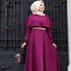 2018 muçulmano abaya vestido mulheres moda islâmico árabe longo hijab vestido preto simples vestuário tradicional abaya muçulmano 7 cores1