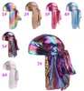 Menwomen Silk Polyester Bandana Hat Durag Rag Tail Headwrap Afterwear Gift Laser Simulação Seda Longa Tail Longa Pirata Hat da2042968198