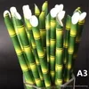 Colorful biodegradabile Bamboo bambù cannucce paglie di carta Eco-Friendly 25Pcs un partito del lotto Utilizzare cannucce di bambù cannuccia sulla promozione