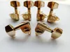 Anpassad guldgitarrinställning Pinnar Guitar Tuner Machine Head Gold 6st 3R3L i lager Endast 10 Set Left7813411