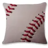 Baseball oreiller Couvre sport coussin décoratif couverture Canapé Siège d'auto Coussin Case Home Décor Baseball Softball 9 Designs DSL-YW2877