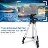 3110 Tripod Ayarlanabilir Taşınabilir Ölçeklenebilir Pan Head Tripod Montaj Braket Tutucu Kameralar için Stand DSLR Kamera Akıllı Phone252H1589825