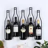 European-style holder Metal wine rack wall red wine rack wall hanging living room dining room bar cabinet bottle