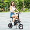 Free Tax! USA warehouse in stock,Electric Bike Folding Portable Bicycle Range Adult Student Bicycle Mini Aluminum Alloy Smart Moped