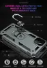 Lâmina metal militar Kickstand capa para iPhone 11 Pro Max XS Max XR X 8 7 6 5S SE Gota Testado tampa protetora