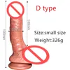 Multi Size Super Realistic Dildo Soft Liquid Silicone Big Penis With Suction Cup Female Masturbation Adult Sex Toys For Women284R