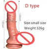 Pene grande in silicone liquido morbido super realistico multi-dimensione con ventosa Masturbazione femminile giocattoli adulti del sesso per le donne3760413