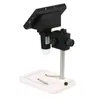 Freeshipping Ingrandimento 500X Microscopio portatile con display a LED da 4,3 pollici Lente d'ingrandimento digitale a LED 1080P con supporto per la riparazione del circuito