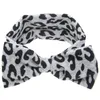 Новый дизайн Baby Big Bowknot Leopard Princess Girl Hair Band Band Bab