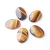 WOJIAER 18x25x7mm Egg Shape GemStone Cabochon Natural Loose Beads Men Women Charms Jewelry Gems DBU805