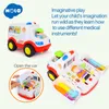 HOLA 836 Giocattolo per auto ambulanza con luci musicali per bambini piccoli 1324 mesi 2in1 Pretend Doctor Toy Set Kit per bambini Ragazzi Y1995293