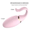 Trådlös fjärrkontroll vibrerande kula ägg vibratorsexleksak för kvinna USB laddning Clitoris stimulator vaginal massage boll