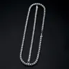 5mm Men's Hip Hop Bling Bling Iced Out Tennis Chains 1 Row Rhinestone Necklaces Silver Gold Color Chain Necklace Bracelet Set